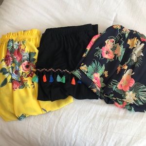 Off the shoulder blouse bundle